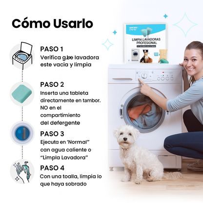 Pastillas para Lavarropas + Ebook de Regalo