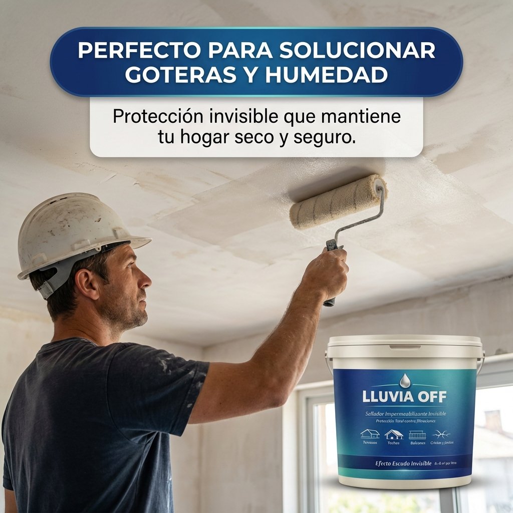 LLUVIA OFF - Impermeabilizante Transparente
