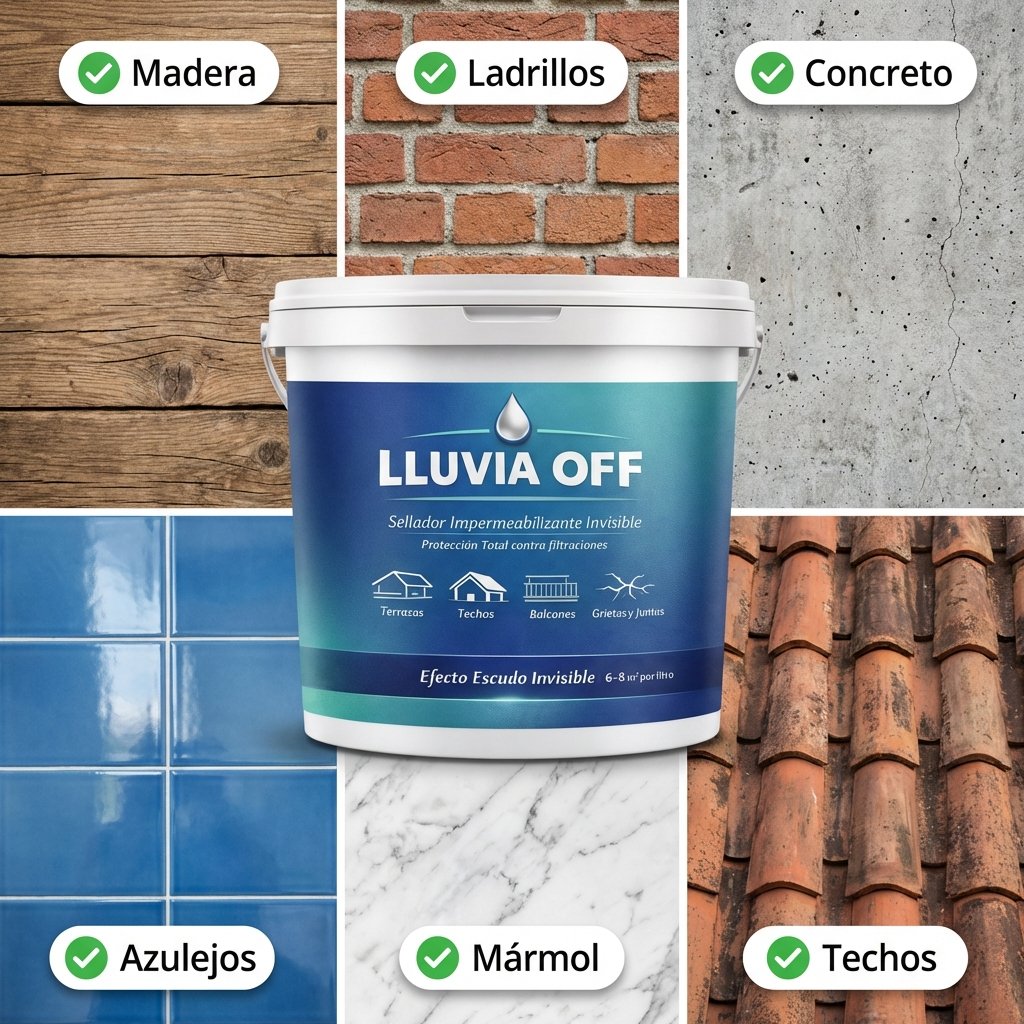 LLUVIA OFF - Impermeabilizante Transparente