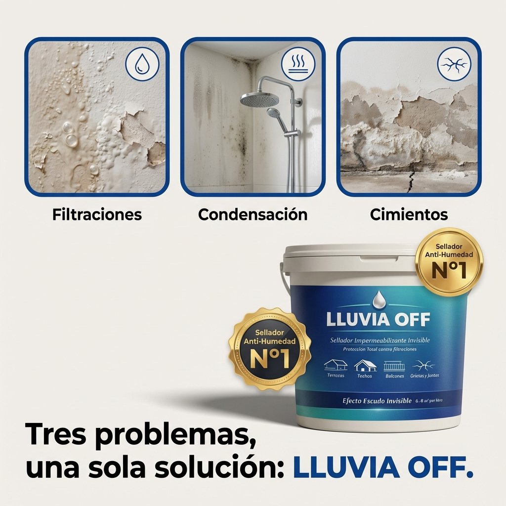 LLUVIA OFF - Impermeabilizante Transparente