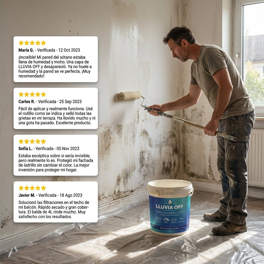 LLUVIA OFF - Impermeabilizante Transparente