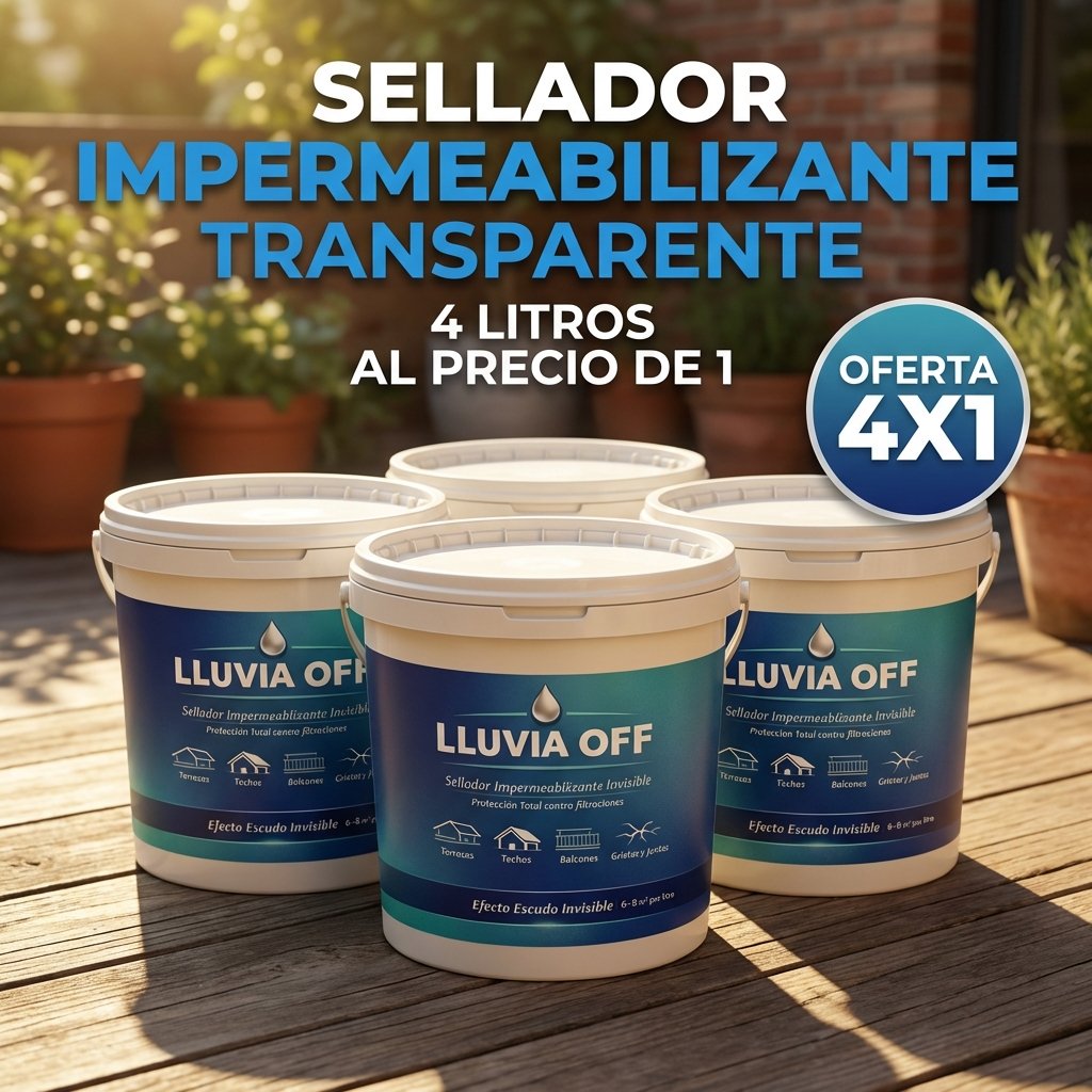 LLUVIA OFF - Impermeabilizante Transparente