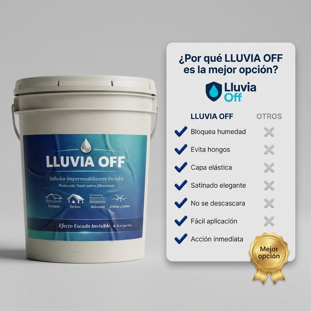 LLUVIA OFF - Impermeabilizante Transparente